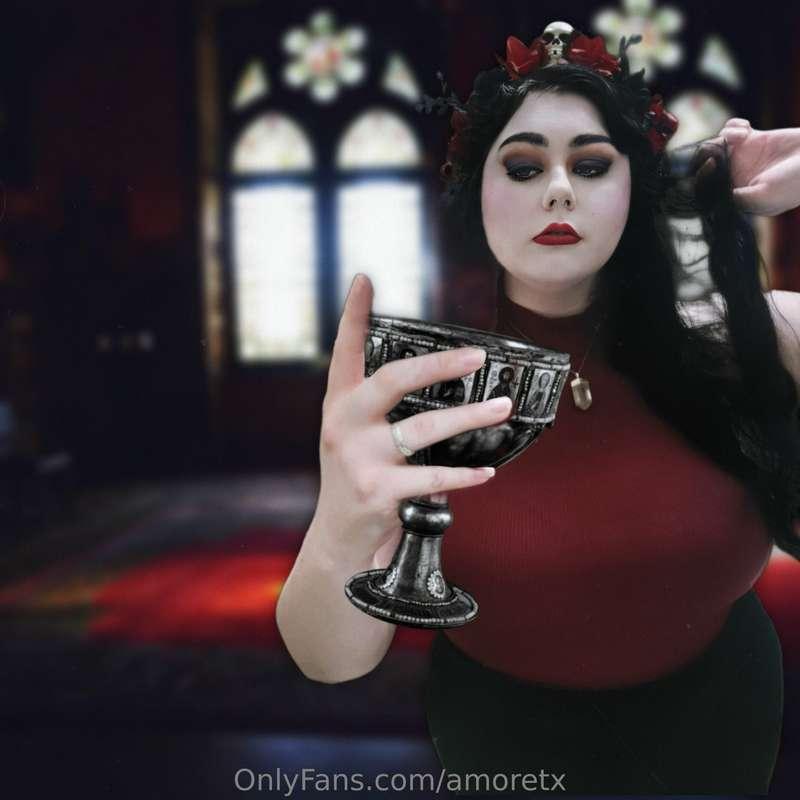 Made myself into a video game vampire enchantress. 

Could I..