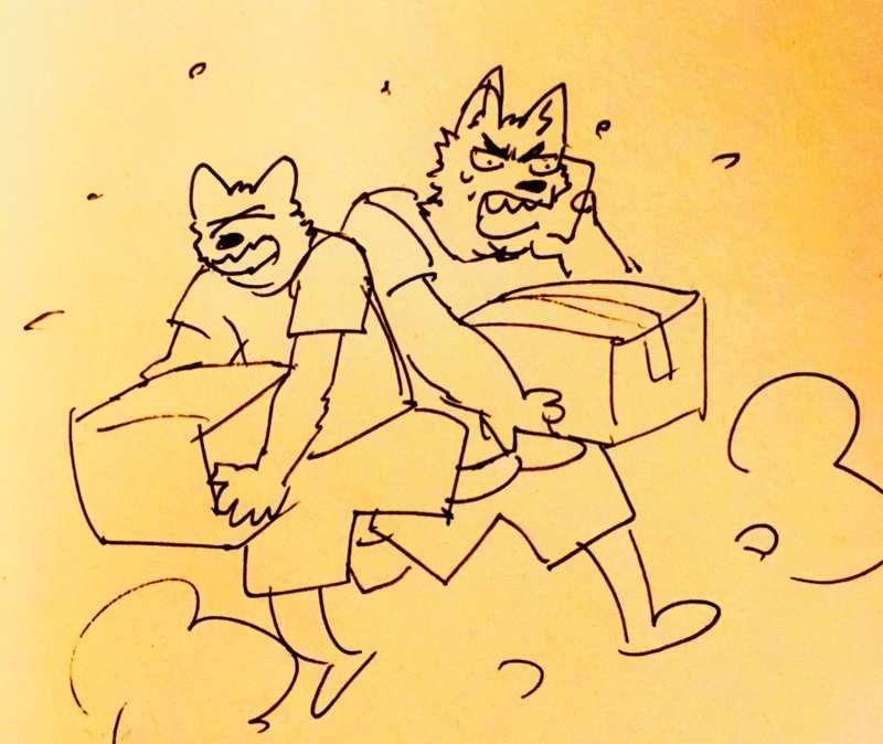 MOVING!!引っ越し！