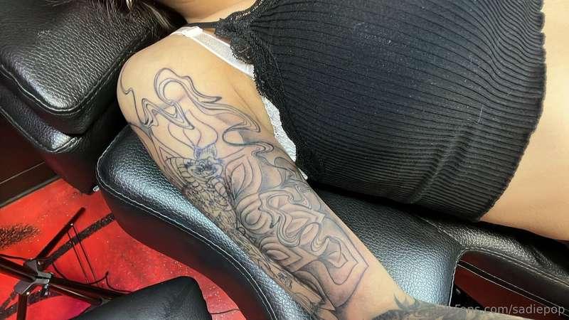 Finished tattoo
