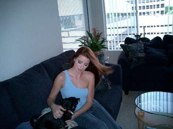 This pic was taken after I got home from a Playboy TV auditi..