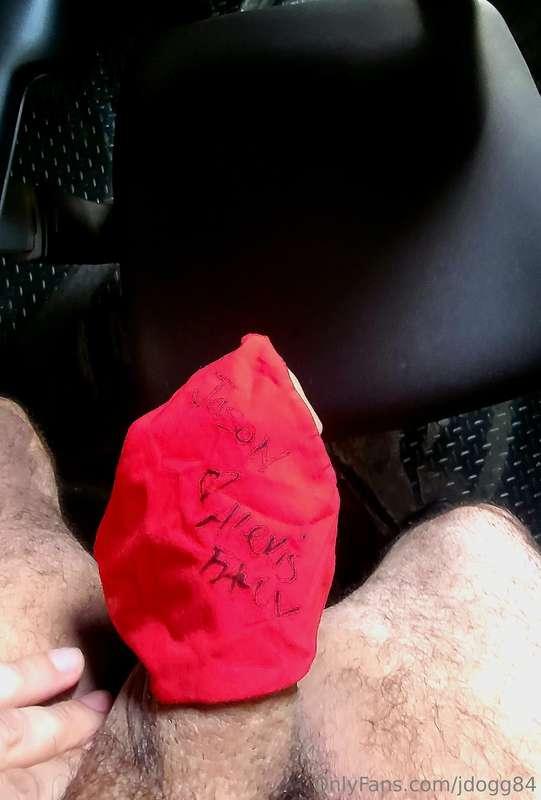 Got a thong from @alexisfawx, go subscribe to her page, its ..