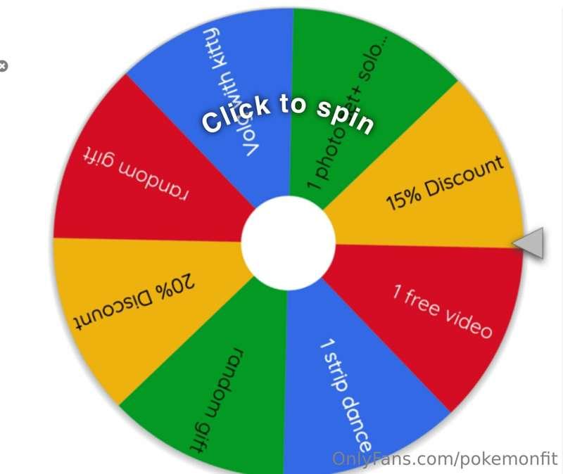 Game timee finally back baby!!!
Lets take a risk and do spin..