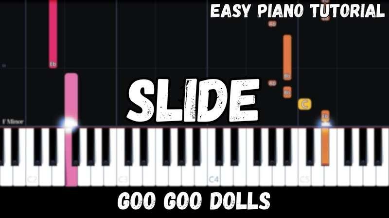 Easy MIDI - Goo Goo Dolls - Slide (Atlantic Notes Arrangement + Tempo + Colors + Key)