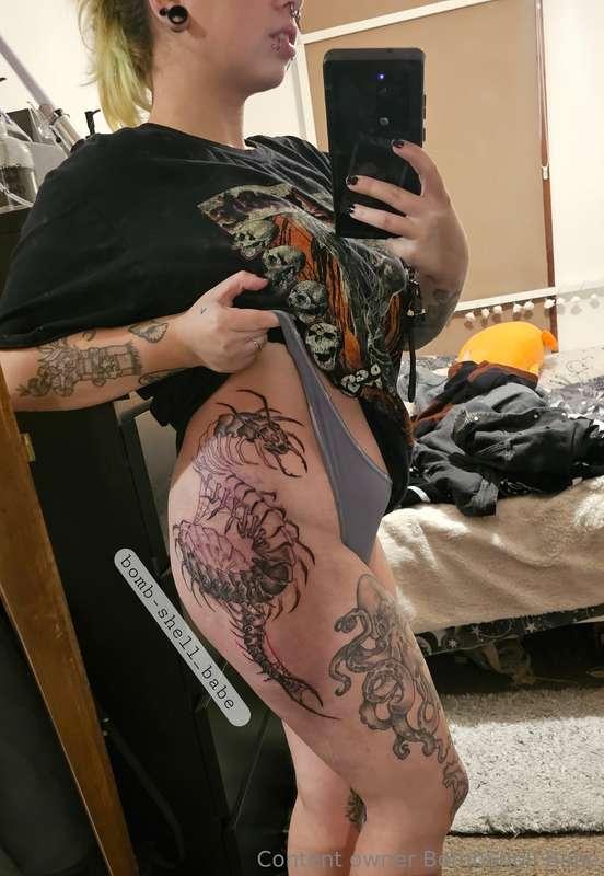 Happy ink day everyone My hip feels like I've been hit with ..