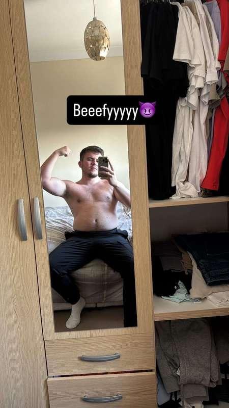 Feeling so beefy 