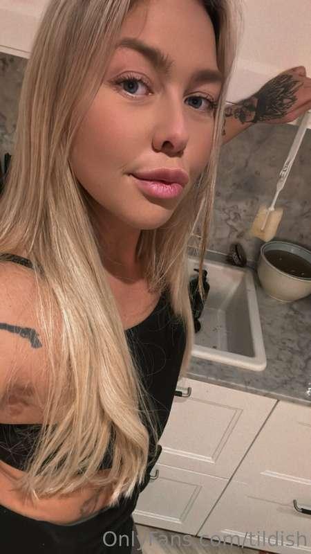 Doing dishes on a Saturday night, what are you doing for fun..