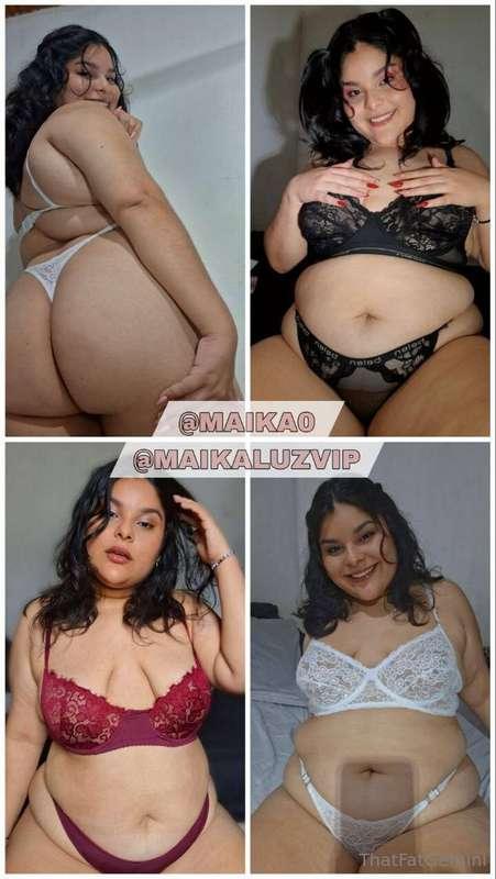 @MAIKA0  BBW •DIRTY FETISH • MAKEUP LOVER 
My chubby friend ..