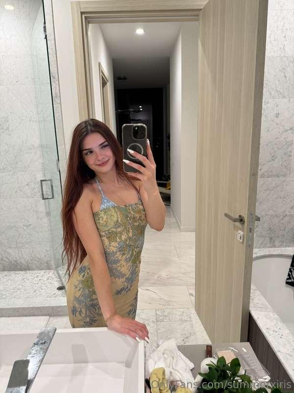 do u like how this dress fits my 🍑