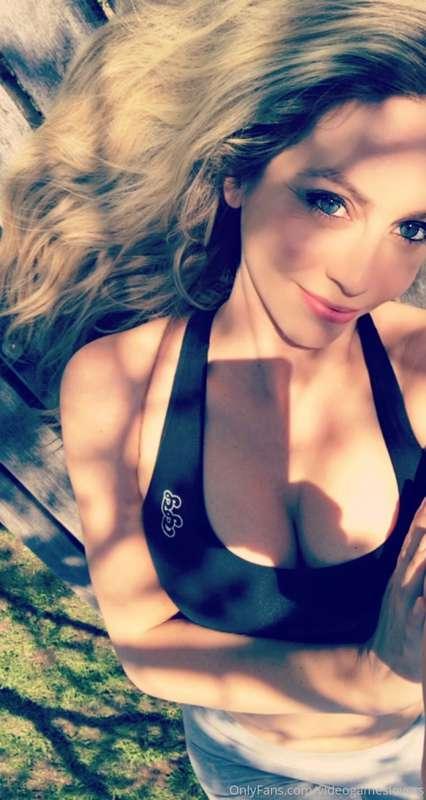 Sun tan sesh