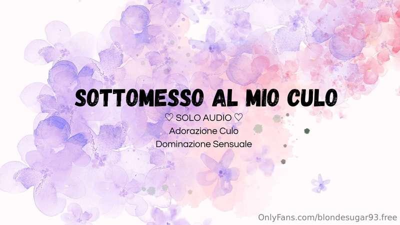 ***Sottomesso al mio culo (versione solo audio)***  Questa è..