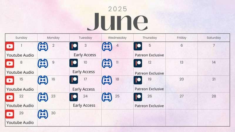 June Calendar!