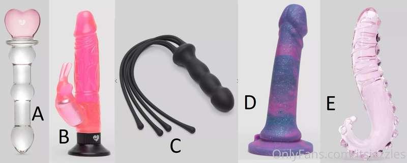 I want to buy a new dildo, which one would you like to see t..
