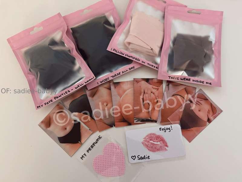 My panty packages 📦 You'll get the panties (sealed individua..