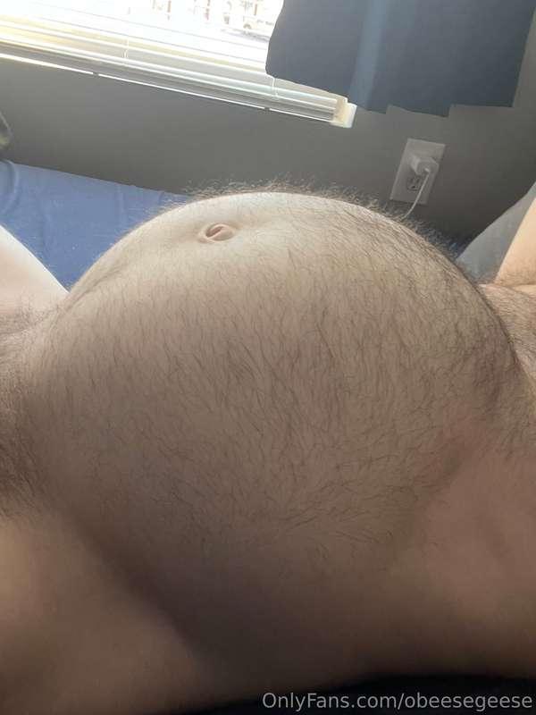 Completely empty morning belly. Imagine how I’d look after b..