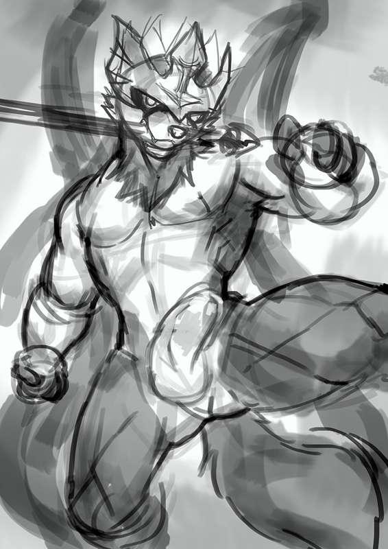 [Sketch] Pokemon Zacian