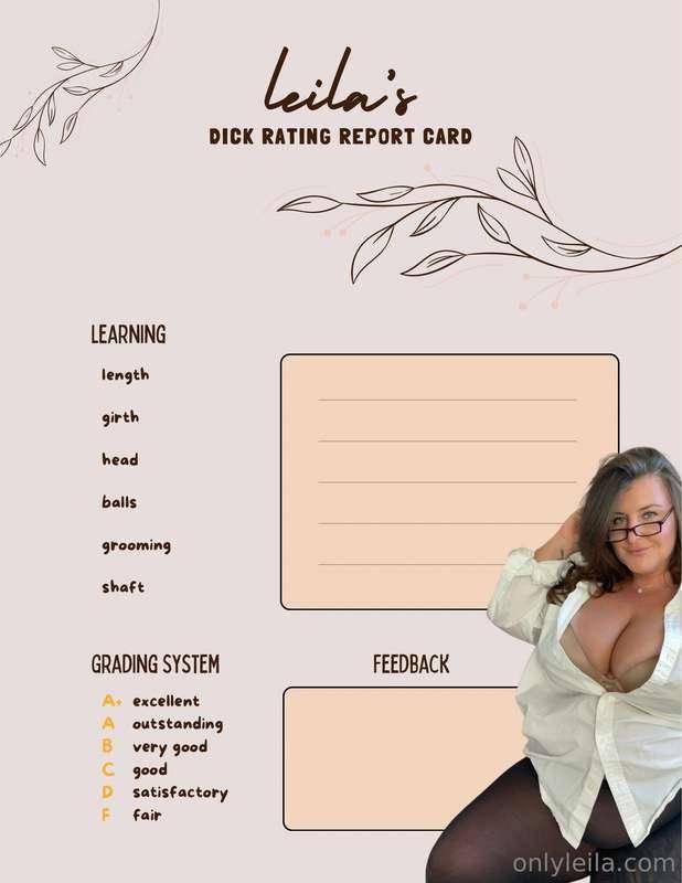 𝐥𝐞𝐢𝐥𝐚'𝐬 𝐝𝐢𝐜𝐤 𝐫𝐚𝐭𝐢𝐧𝐠 𝐫𝐞𝐩𝐨𝐫𝐭 𝐜𝐚𝐫𝐝𝐬! 🤓🍆📝𝐬𝐜𝐡𝐨𝐨𝐥 𝐢𝐬 𝐢𝐧 𝐬𝐞𝐬𝐬𝐢𝐨𝐧! 𝐭..