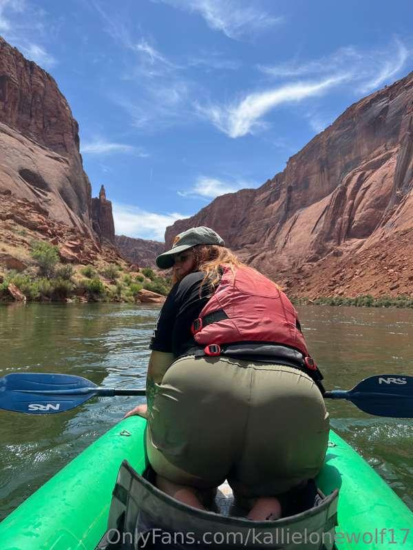 Went kayaking today in horseshoe bend