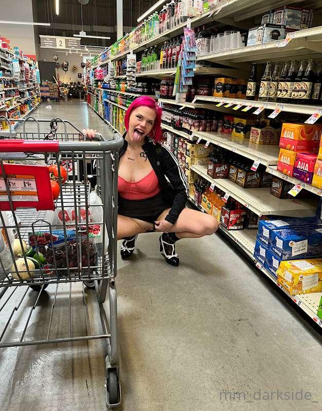 What would you do if you saw me in the grocery store?