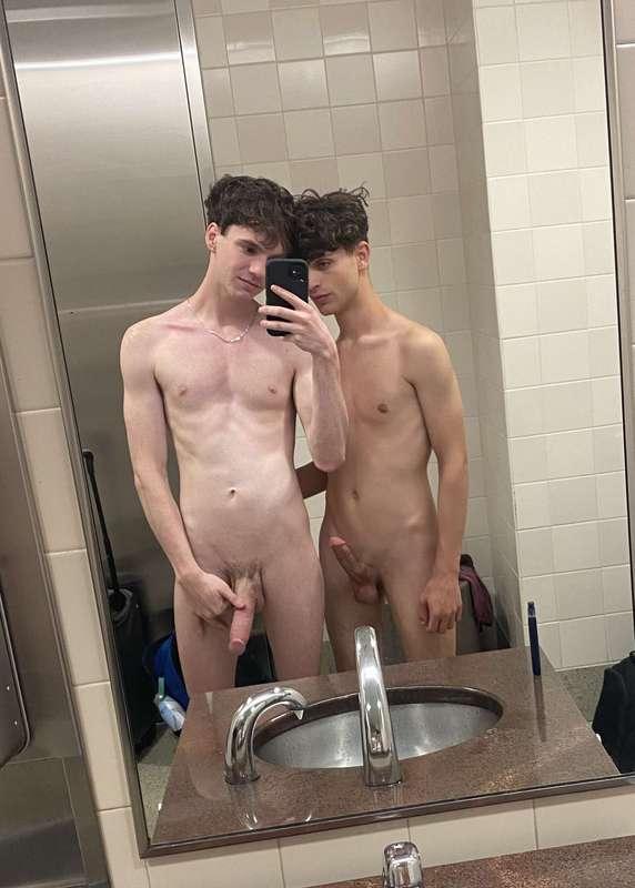 Terrible things were done in this bathroom... 😝 Who wants to..