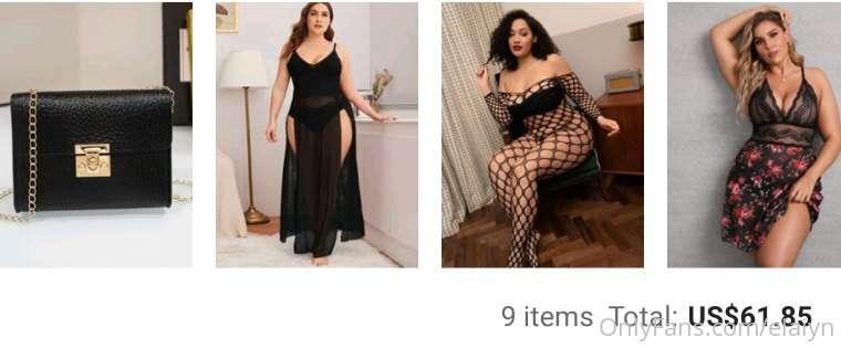 Just ordered some new lingerie. 

Reimbursement is rewarded...
