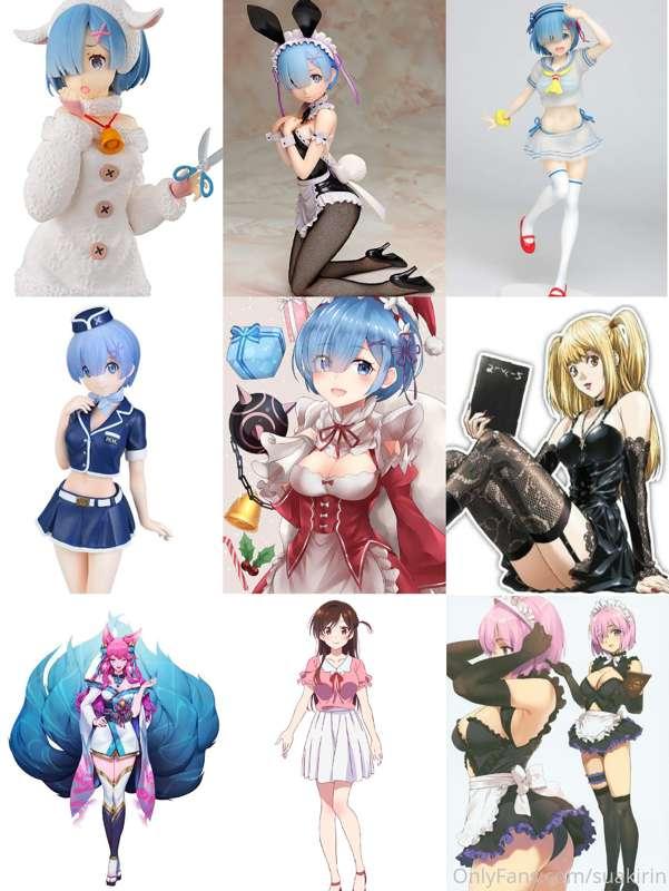 Upcoming cosplays(i have more but these are the ones that i ..