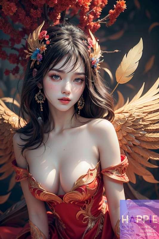 July Free Gallery for All Members here, Remaster of HP021 - Phoenix Dress Girl