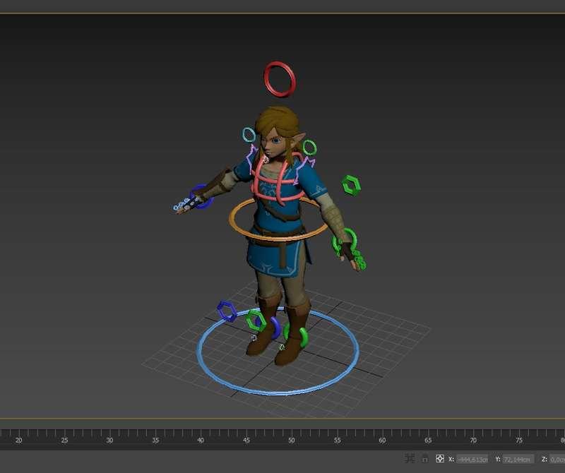 The character riggs I created for my current and futur animations