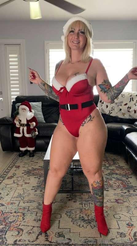 Dancing, twerking, giving santa a lap dance and cucking mrs ..