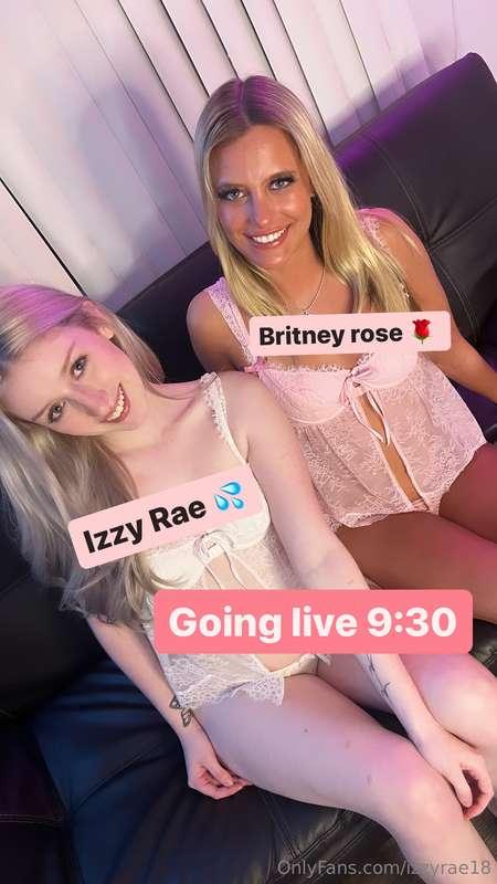 I’m live right now daddy 💕💕💕