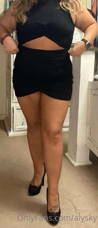 Would you let me be your dirty slut and wear this to dinner?..
