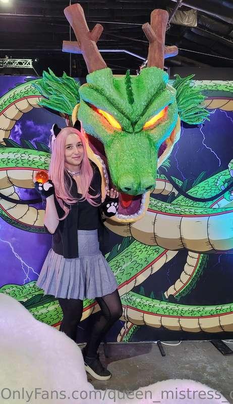 Having lot of fun at the Comic Con 😻