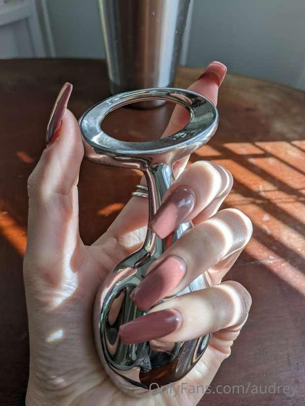 Who wants to watch me put this in my butt?