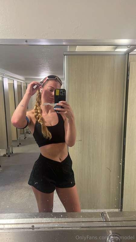 First run in a while . Got a little sweaty 🥵