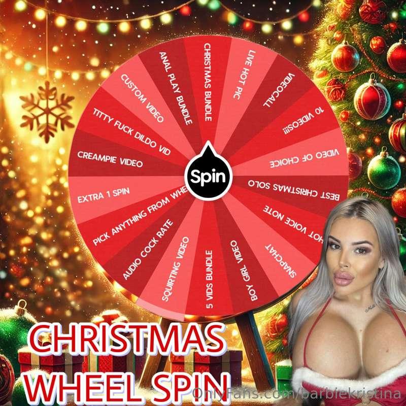 🎁🎄CHRISTMAS WHEEL!! 🎄 🎁Are you feeling playful and lucky? do..