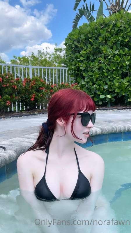 first time at a pool in like half a decade lol. I’ve been la..
