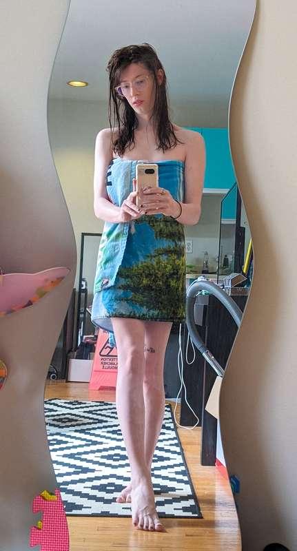 taken after a nice long shower 🥰