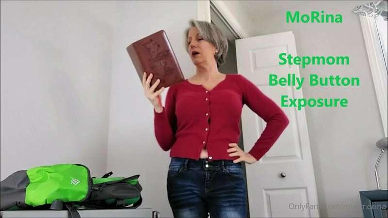 Preview of StepMom Belly Button Exposure -  I'm helping you ..