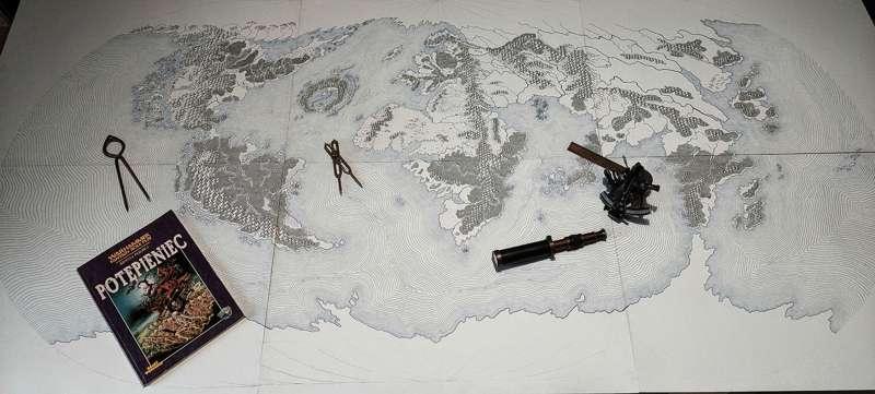 Map of the Warhammer Fantasy