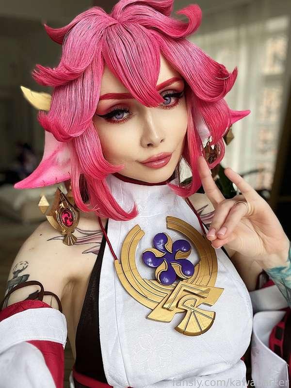 Yae Miko🌸 #yaemiko #cosplay #genshinimpact