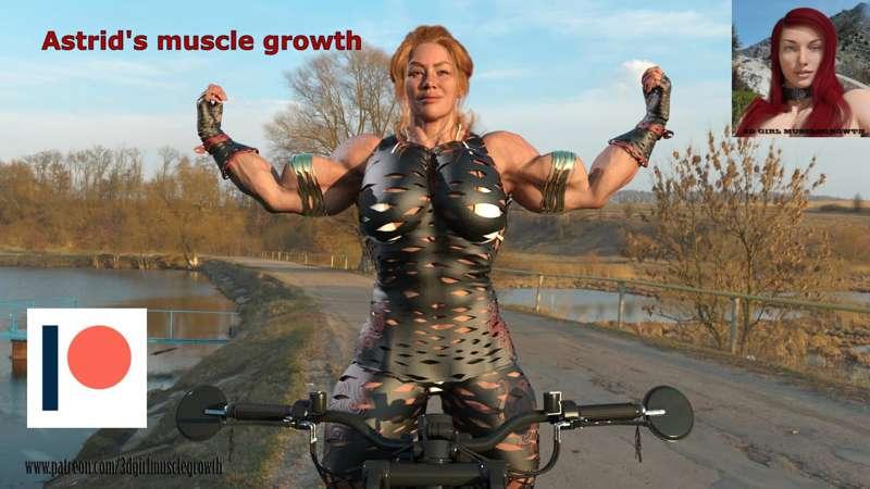 Astrid's muscle growth