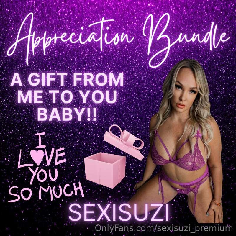 🎁ᴀᴘᴘʀᴇᴄɪᴀᴛɪᴏɴ ʙᴜɴᴅʟᴇ🎁

Since you are so sweet to me babe
her..