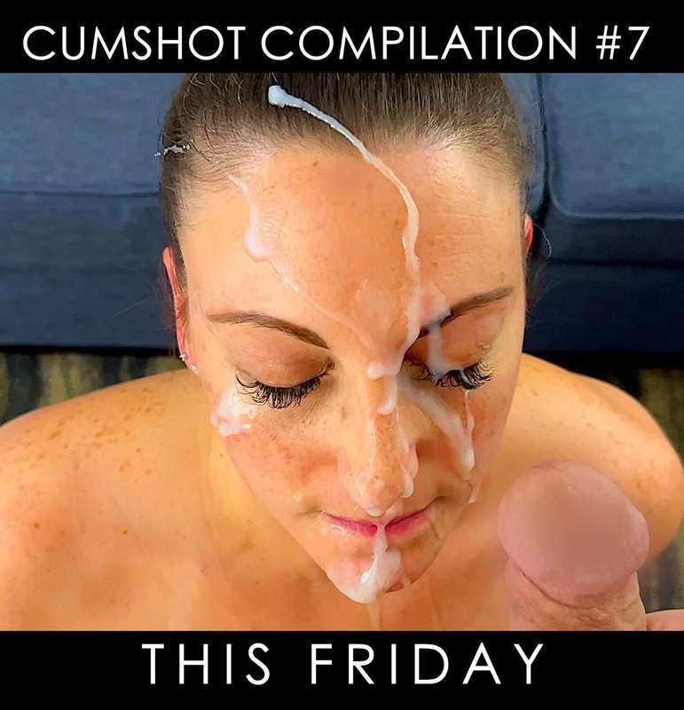 CUMSHOT COMPILATION #7 releases on Friday!