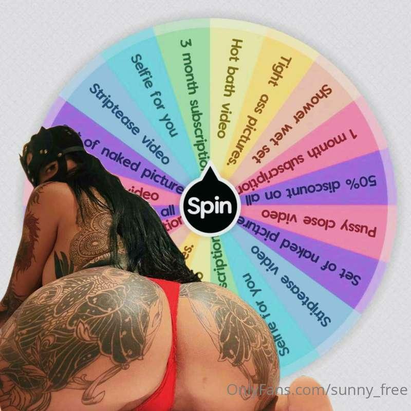 🔞WILD WHEEL🔞 
𝐒𝐩𝐢𝐧 𝐭𝐡𝐞 🔥WHILD 𝐖𝐇𝐄𝐄𝐋🔥
  I’m waiting for you t..