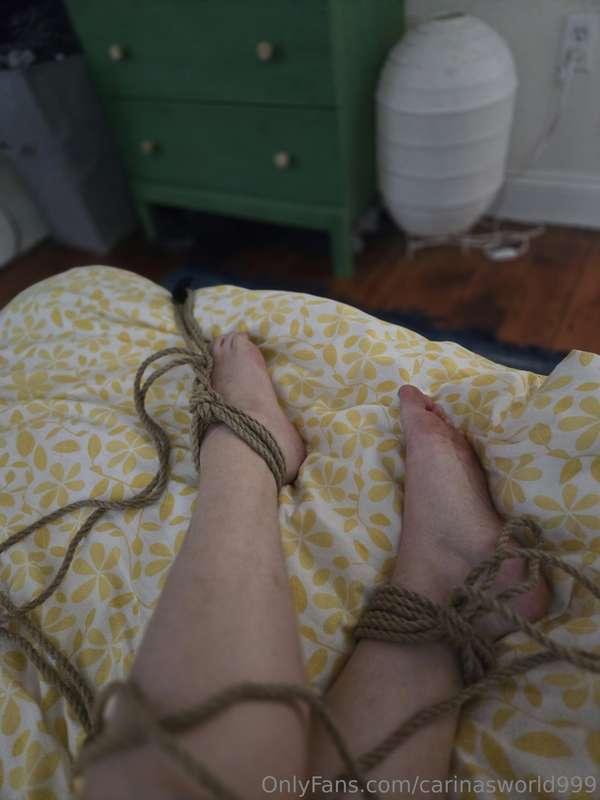 Wishing I were tied up with someone...