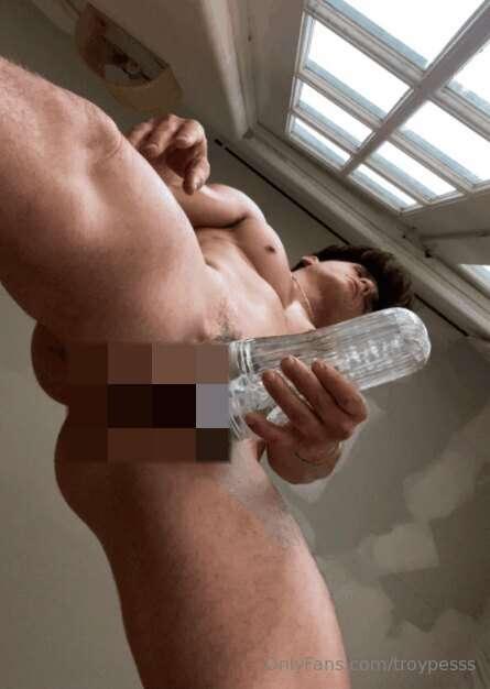Think I can blow enough cum to fill this entire toy? You're ..