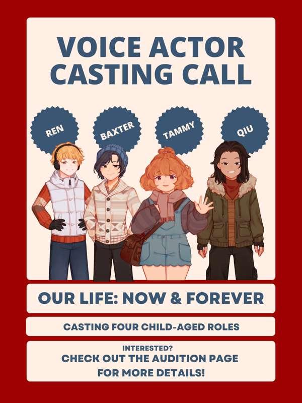 OL2: Step 1 VA Casting Call Open!
