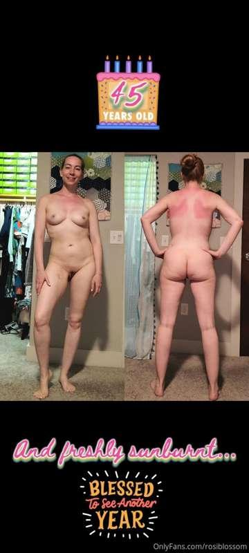 Turned 45 this week...