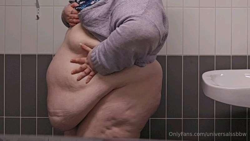 Someone told me that seeing it all hang there was the hottes..