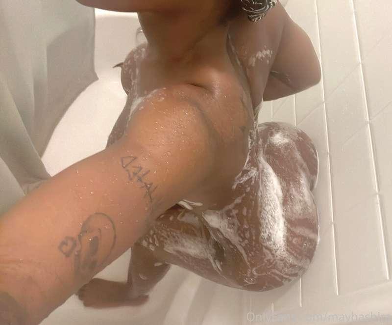 back shots in the shower?