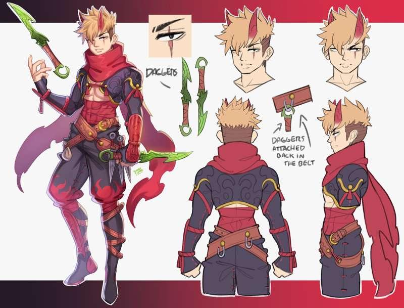 Character sheet Commissions Works
